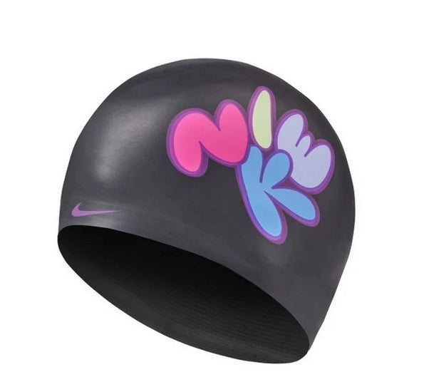 Nike Multi Graphic Silicone Swim Cap