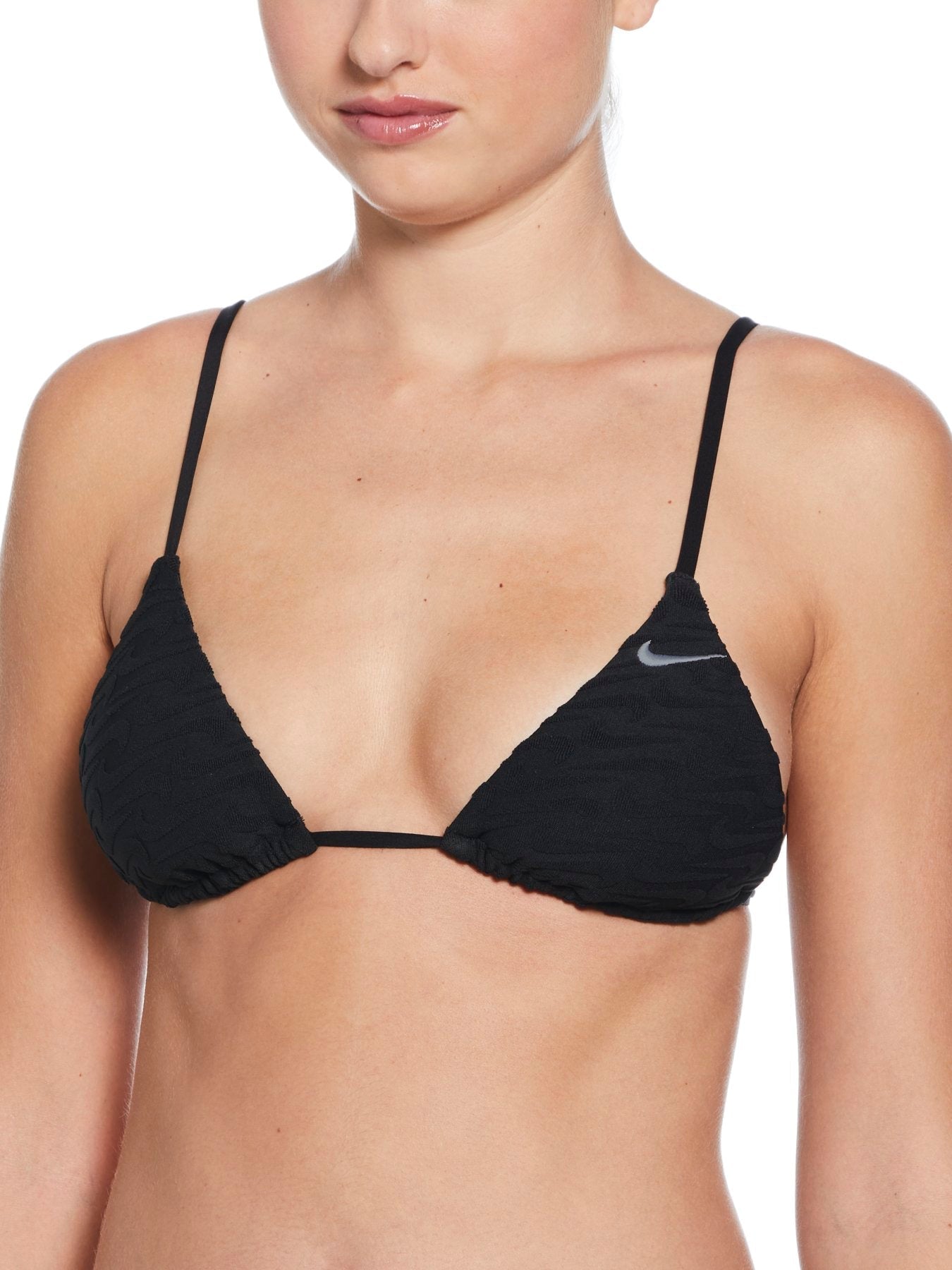 Nike Swim  Women\'s Terry Texture Triangle Bikini Top
