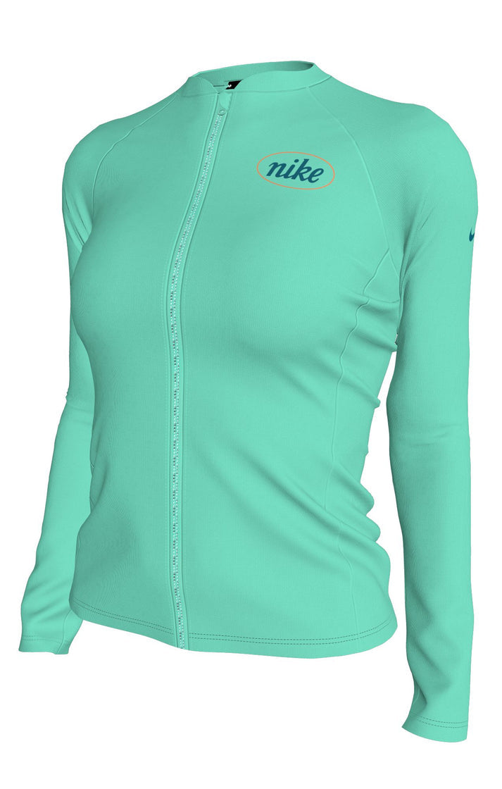 Nike Swim Hydroguard Women's Dri-FIT UV Long Sleeve Zip Top