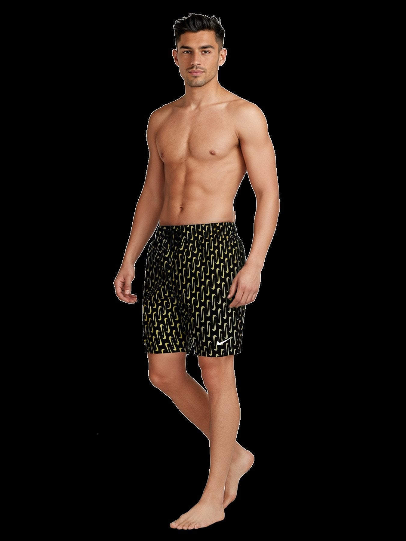 Nike Swim Breaker Men\'s 7\" Brief-Lined Volley Short