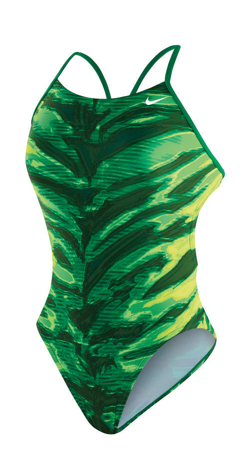 NIKE SWIM Female Electric Anomaly Cut-Out Tank