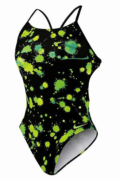NIKE SWIM Splatter Cut Out Tank - (Additional Colors)