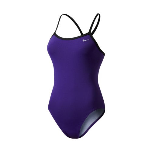 NIKE Poly Solids Women Swim Performance Racerback One Piece