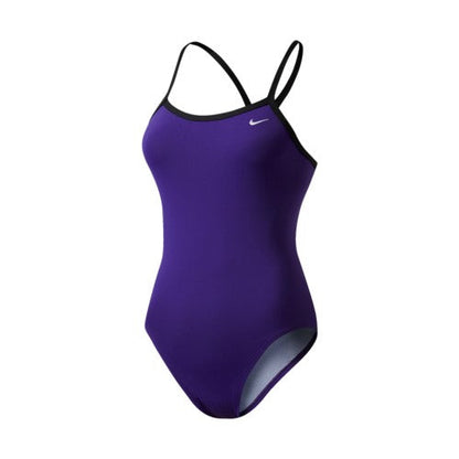 NIKE Poly Solids Women Swim Performance Racerback One Piece