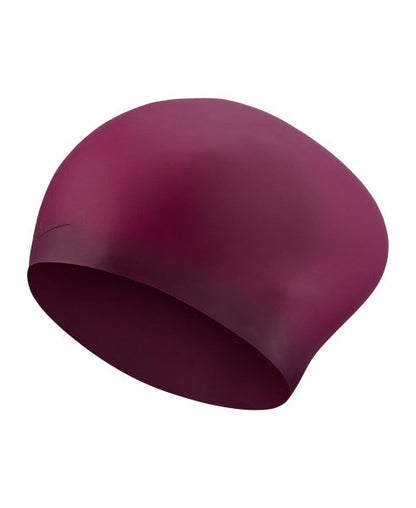 NIKE Solid Long Hair Silicone Training Cap