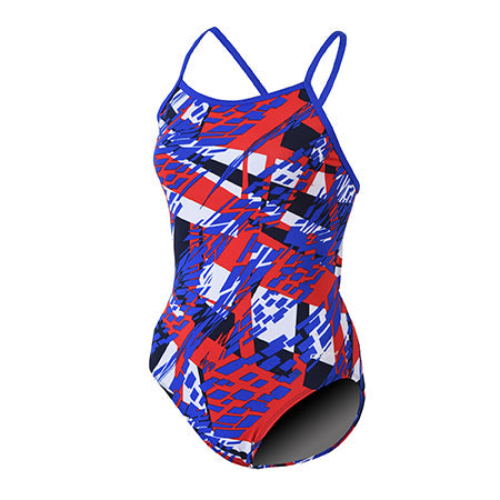 DOLFIN Reliance Zephyr Print V Back