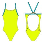 JOLYN Perry Contrasts Swim Onesie