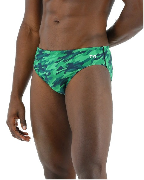TYR Men\'s Camo Racer Swimsuit