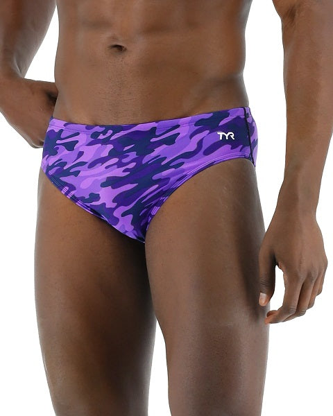 TYR Men\'s Camo Racer Swimsuit