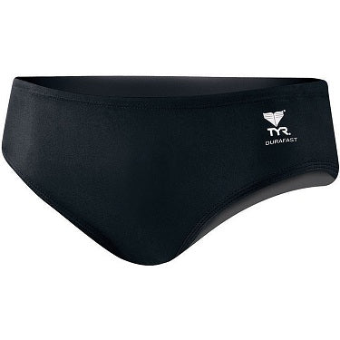 TYR Men&#39;s Durafast Solid Racer Brief - Adult