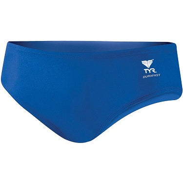 TYR Men&#39;s Durafast Solid Racer Brief - Adult