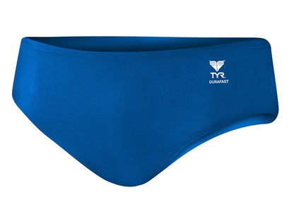 SCARLET WAVE_TYR Boy's Durafast Elite Solid Racer Swimsuit - Youth