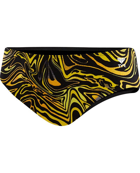 TYR Men&#39;s Heat Wave Racer Brief - Adult