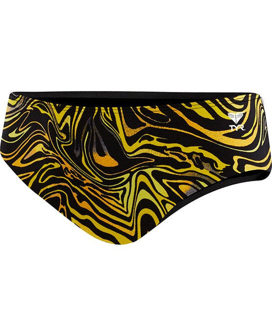 TYR Men&#39;s Heat Wave Racer Brief - Adult