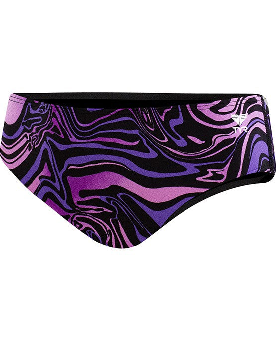 TYR Men&#39;s Heat Wave Racer Brief - Adult