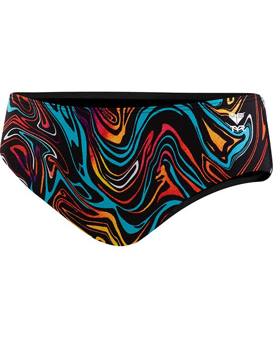 TYR Men&#39;s Heat Wave Racer Brief - Adult