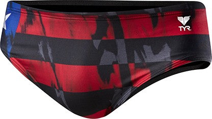 TYR Men&#39;s Team USA Valor Racer Swimsuit - Adult