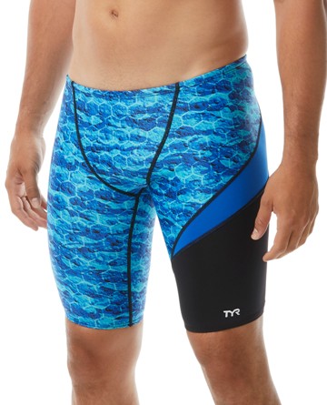 TYR Men's Agran Wave Jammer Swimsuit