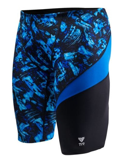 TYR Men\'s Emulsion Wave Jammer - Adult