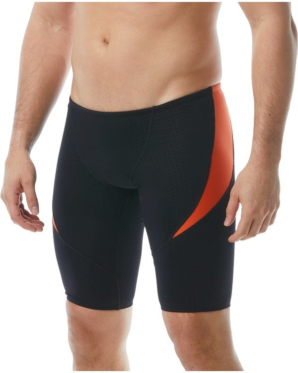 TYR Boys Hexa Curve Splice Jammer Swimsuit