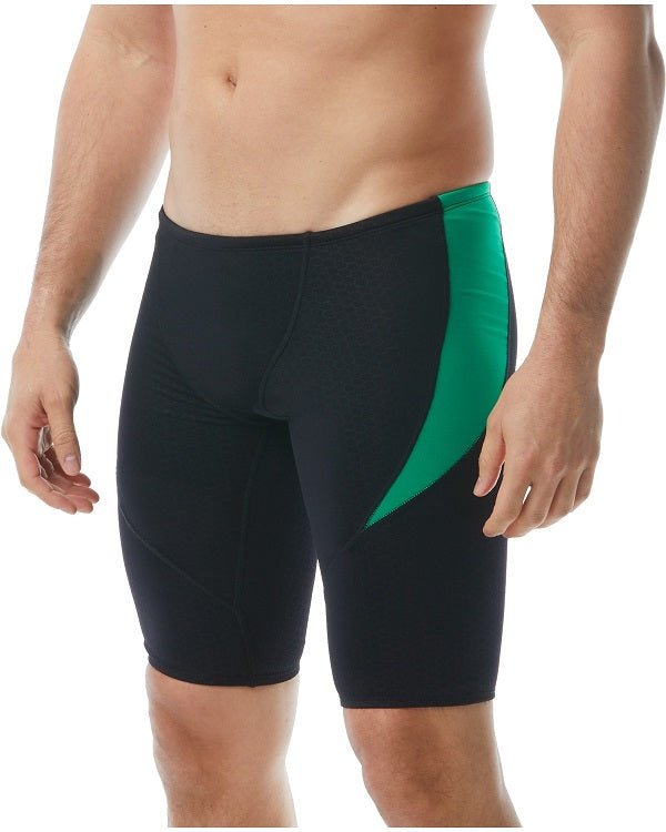 TYR Boys Hexa Curve Splice Jammer Swimsuit