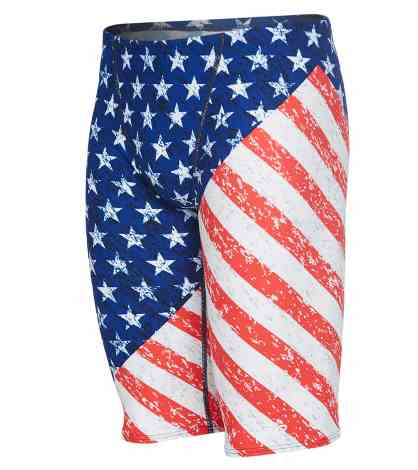 TYR Men\'s Star Spangled Allover Jammer