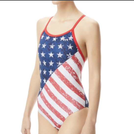 Roycefield TYR Star Spangled Diamondfit Swim Suit