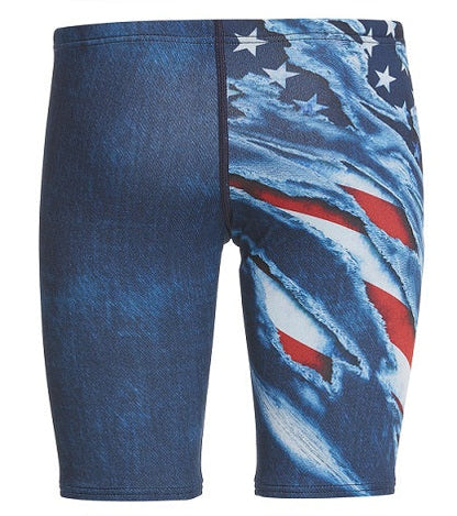 TYR Boys' Live Free All Over Jammer Swimsuit