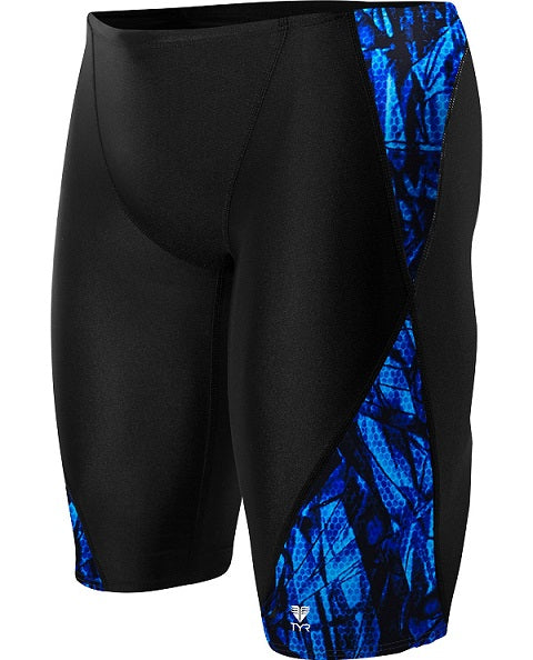 TYR Men&#39;s Sagano Blade Splice Jammer Swimsuit