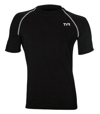 TYR Men&#39;s Short Sleeve Rashguard