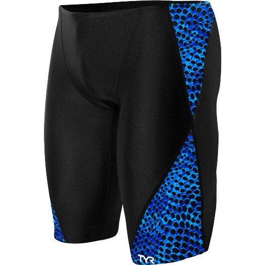 TYR Men&#39;s Swarm Blade Splice Jammer Swimsuit
