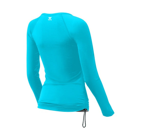 TYR Belize Long Sleeve Rashguard - Solid