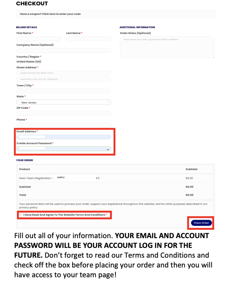 Team Store Program Registration Form Team Registration Help – Ultimate Swim Shop