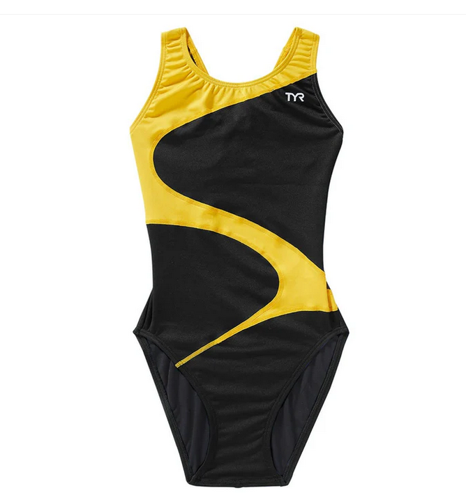 TYR Durafast Elite Girl's Maxfit Swimsuit - Vanguard Splice