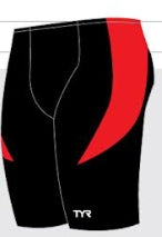NRAC_TYR Boys Hexa Curve Splice Jammer Swimsuit