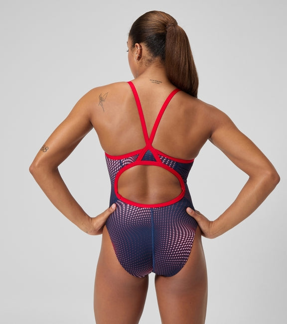 Speedo Women\'s Flow Flyback One Piece Swimsuit