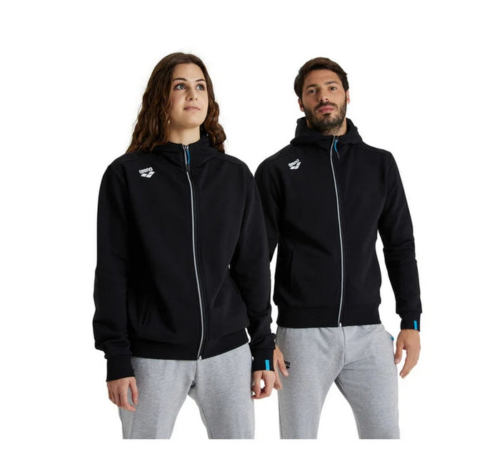 ARENA Unisex Team Panel Hooded Full Zip Jacket