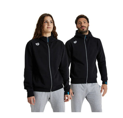 ARENA Unisex Team Panel Hooded Full Zip Jacket