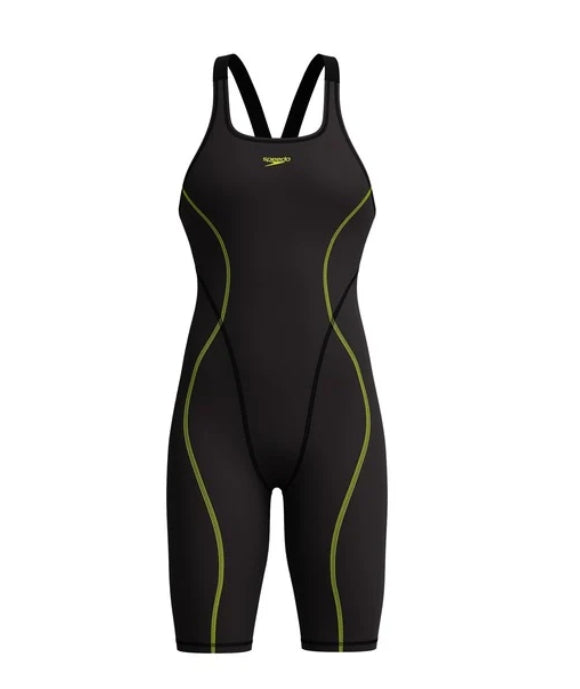 Speedo Women's Fastskin Hyperspark Openback Kneeskin Tech Suit