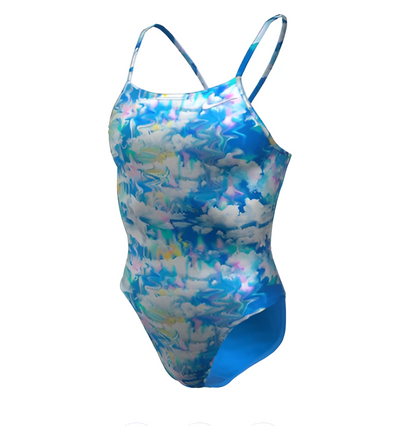 Nike Hydrastrong Multi Print Cutout One Piece