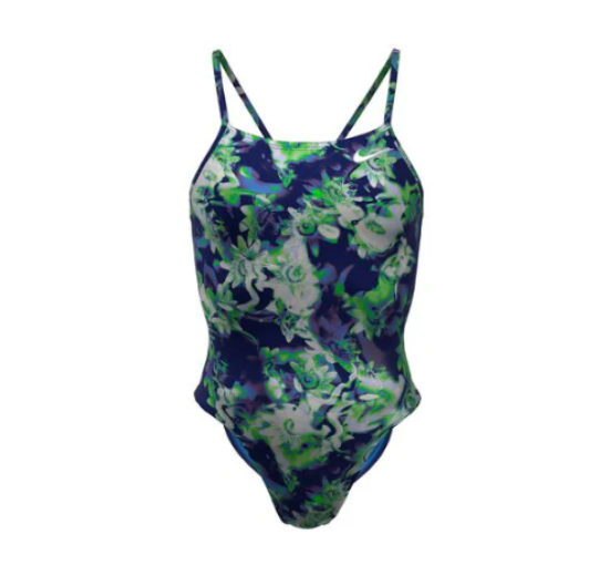 Nike Hydrastrong Multi Print Cutout One Piece