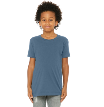BELLA+CANVAS Youth Jersey Short Sleeve Tee. BC3001Y