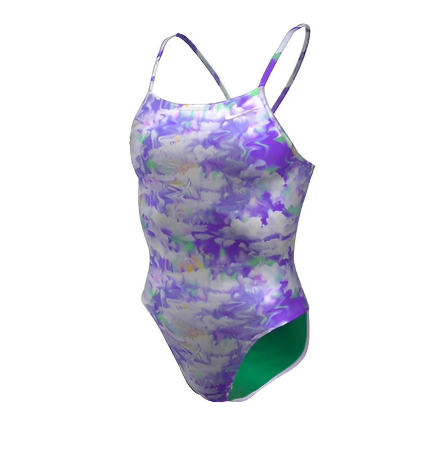 Nike Hydrastrong Multi Print Cutout One Piece