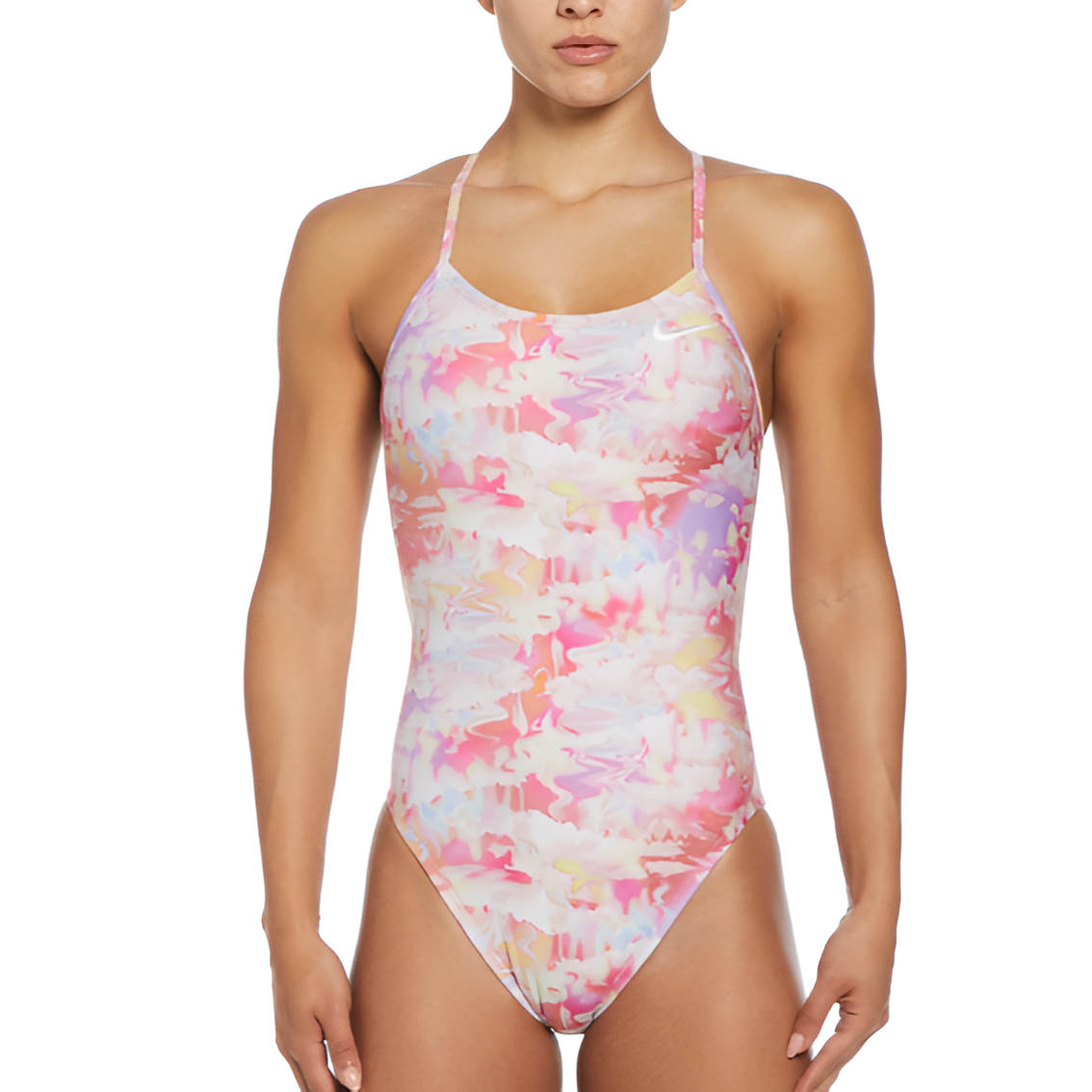 Nike Hydrastrong Multi Print Cutout One Piece