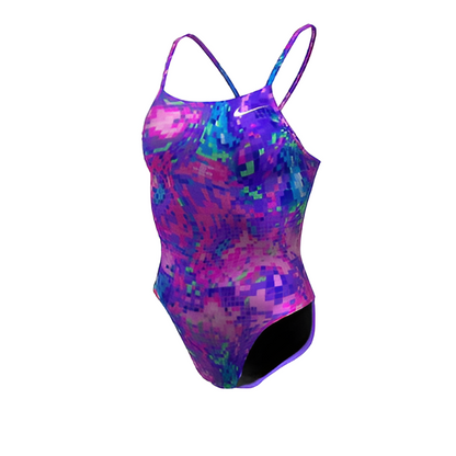 Nike Hydrastrong Multi Print Cutout One Piece