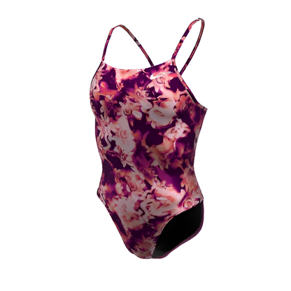 Nike Hydrastrong Multi Print Cutout One Piece
