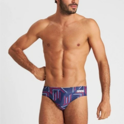 Arena Men's Puzzled Brief