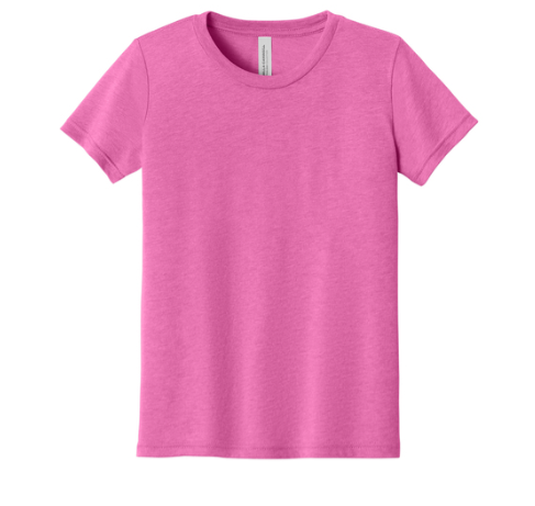 BELLA+CANVAS Youth Triblend Short Sleeve Tee. BC3413Y