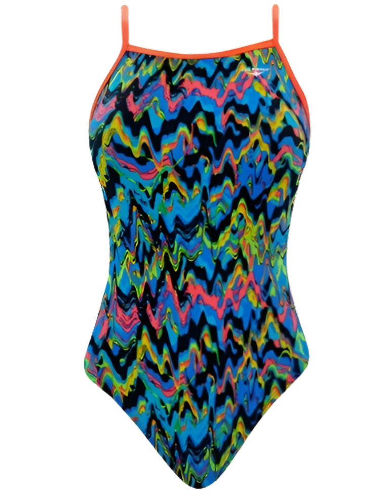 THE FINALS Women's Funnies Fun House Flutter Back Swimsuit