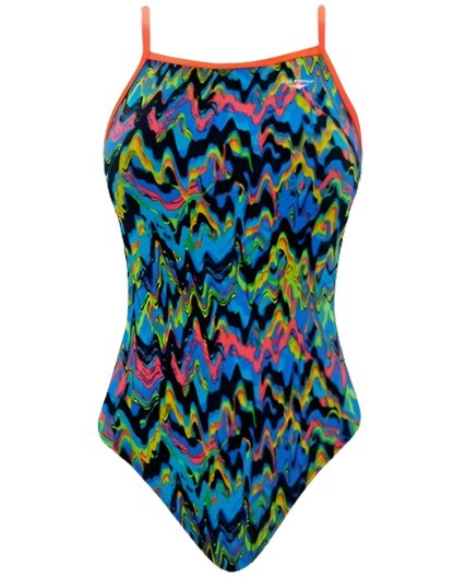 THE FINALS Women's Funnies Fun House Flutter Back Swimsuit
